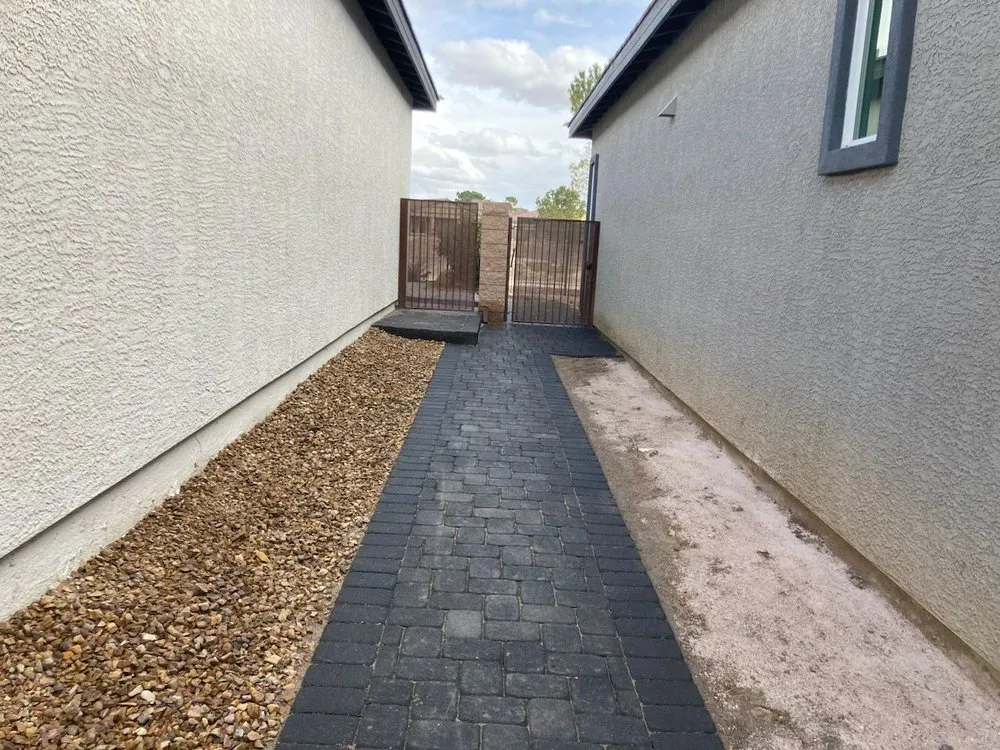 Custom landscape installation in Paradise, NV by Centennial Landscaping Services