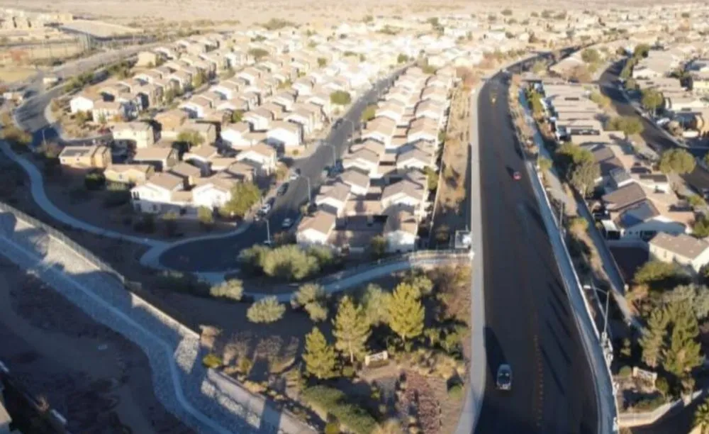 Affordable landscape design with custom design in Las Vegas, NV by Center Cut Landscaping