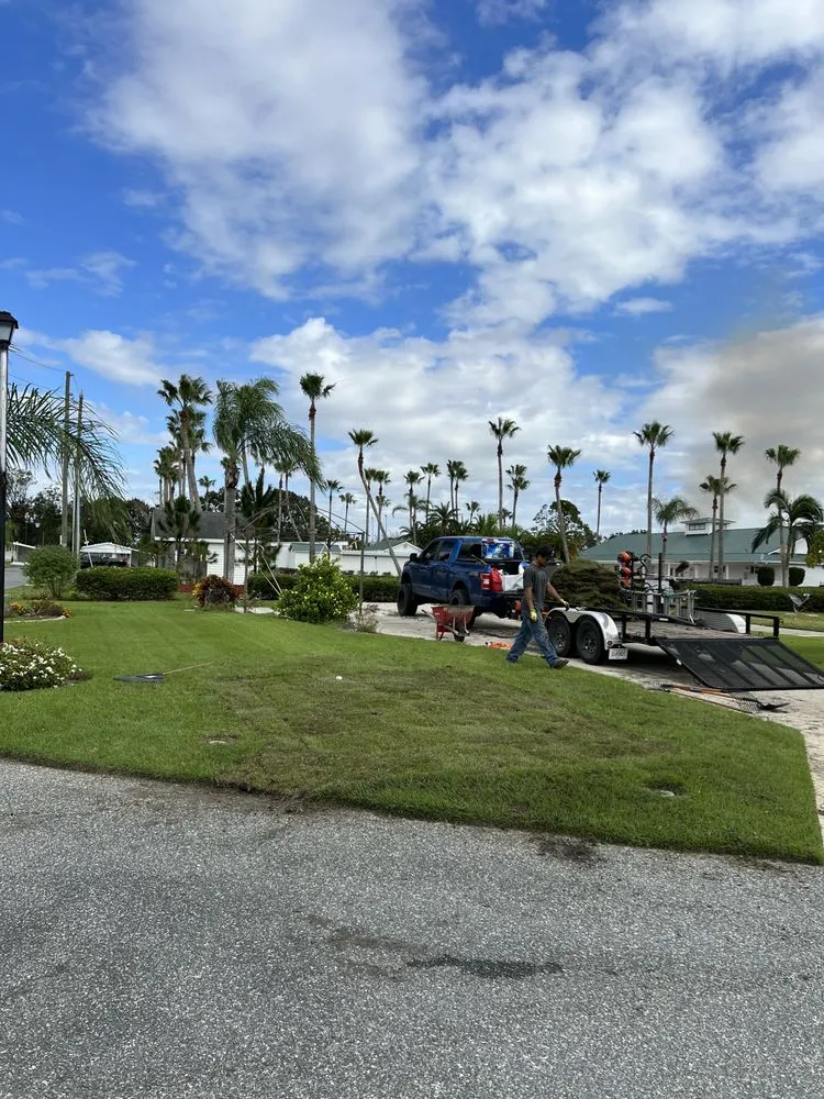 Custom landscape design in Lake Wales, FL by Centerpoint lawn and environmental