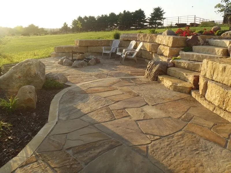Custom landscaping services for outdoor upgrades in Centerville, IA by Centerville Greenhouses