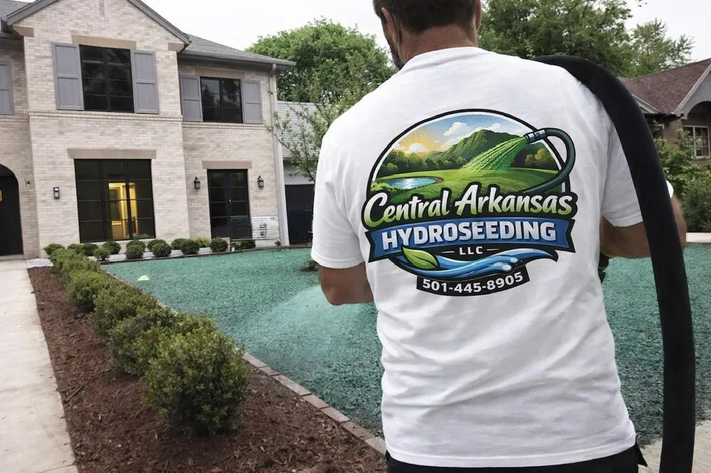 Trusted outdoor landscaping for homes in Hot Springs, AR by Central Arkansas Hydroseeding