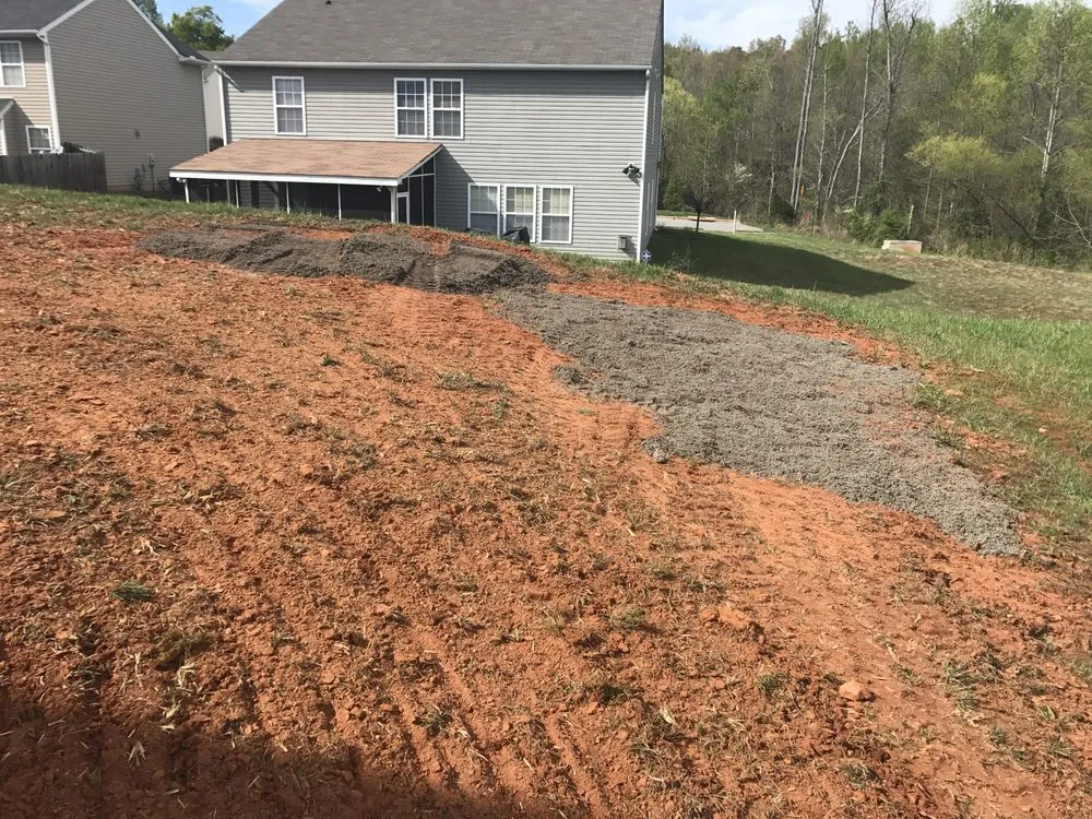 Professional outdoor landscaping in Thomasville, NC by Central Carolina Greenworks