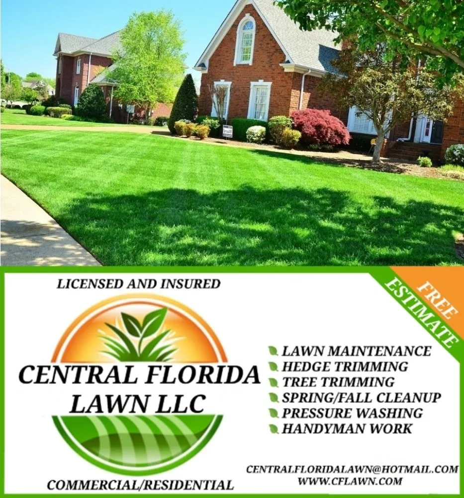 Custom landscape installation for beautiful yards in Orlando, FL by Central Florida Lawn