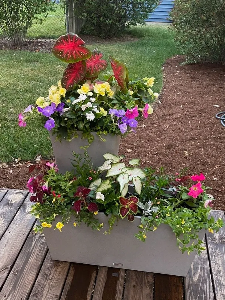 Custom lawn mowing service for residential properties in Round Lake Beach, IL by Central Group Landscaping