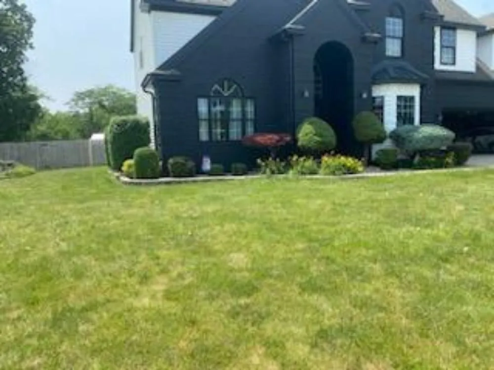 Custom landscape installation in Cadwell, IL - Central IL Hedge Trimming