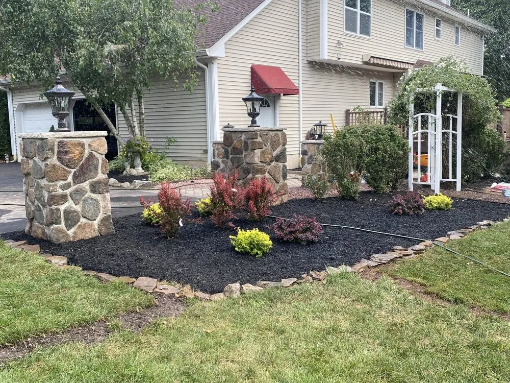 Expert garden landscaping for residential properties across Warren, NJ - Central Jersey Paving & Masonry