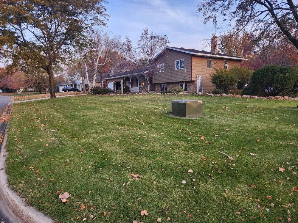 Professional garden landscaping in Roscoe, MN by Central Lakes Lawn Care