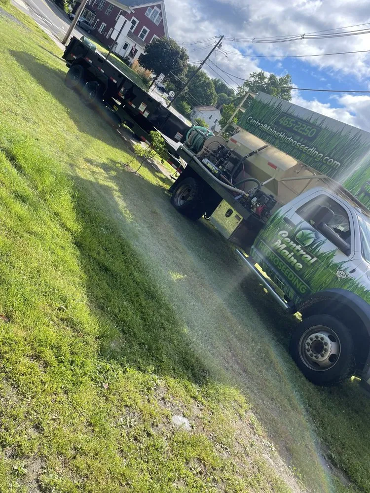 Custom yard cleanup service experts serving Oakland, ME - Central Maine Hydroseeding