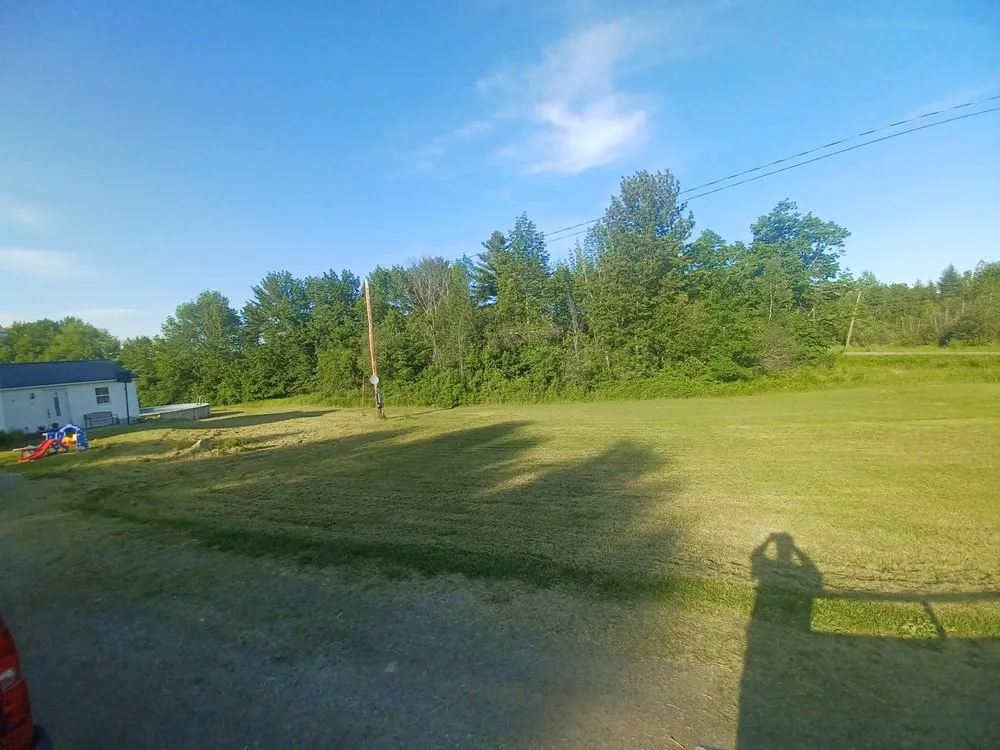 Local garden landscaping with custom design in Winslow, ME by Central Maine Mowing