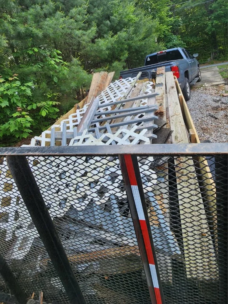 Professional landscape installation with custom design across Hubbardston, MA - Central Mass Junk Solutions