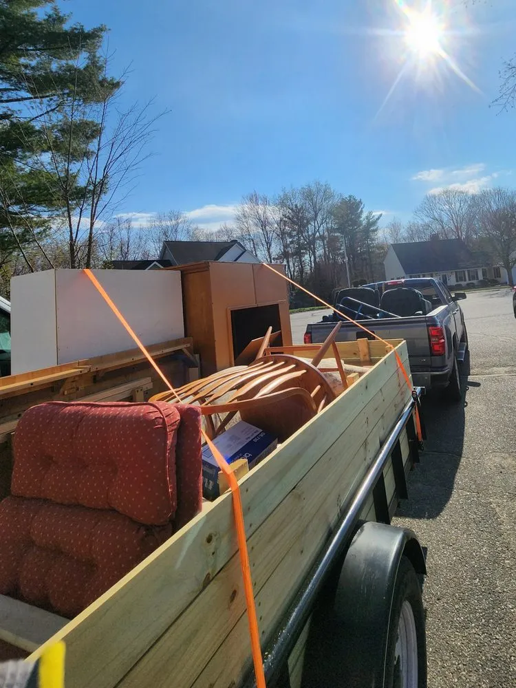 Top-rated outdoor landscaping for homes in Hubbardston, MA by Central Mass Junk Solutions