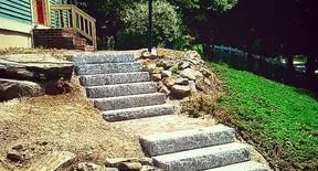Custom landscape installation in Worcester, MA by Central Mass Landscapes