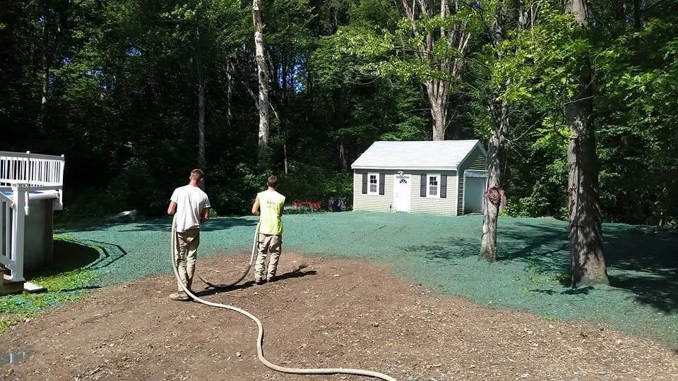 Affordable lawn mowing service for year-round maintenance in Worcester, MA by Central Mass Landscapes