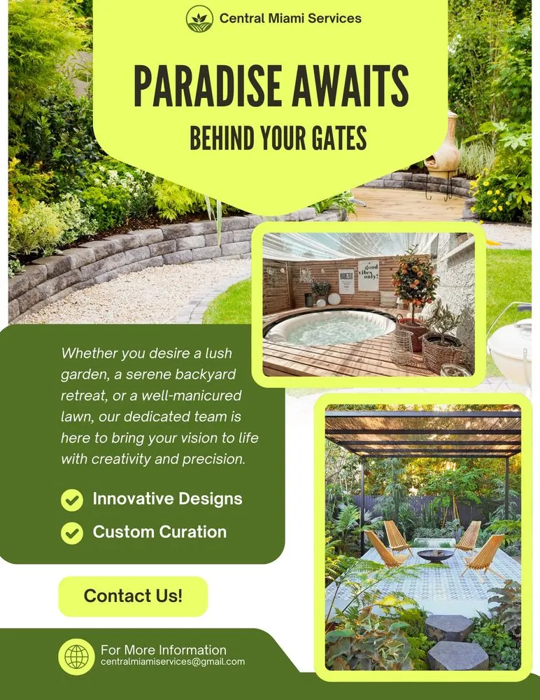 Custom yard maintenance experts serving Dayton, OH - Central Miami Services