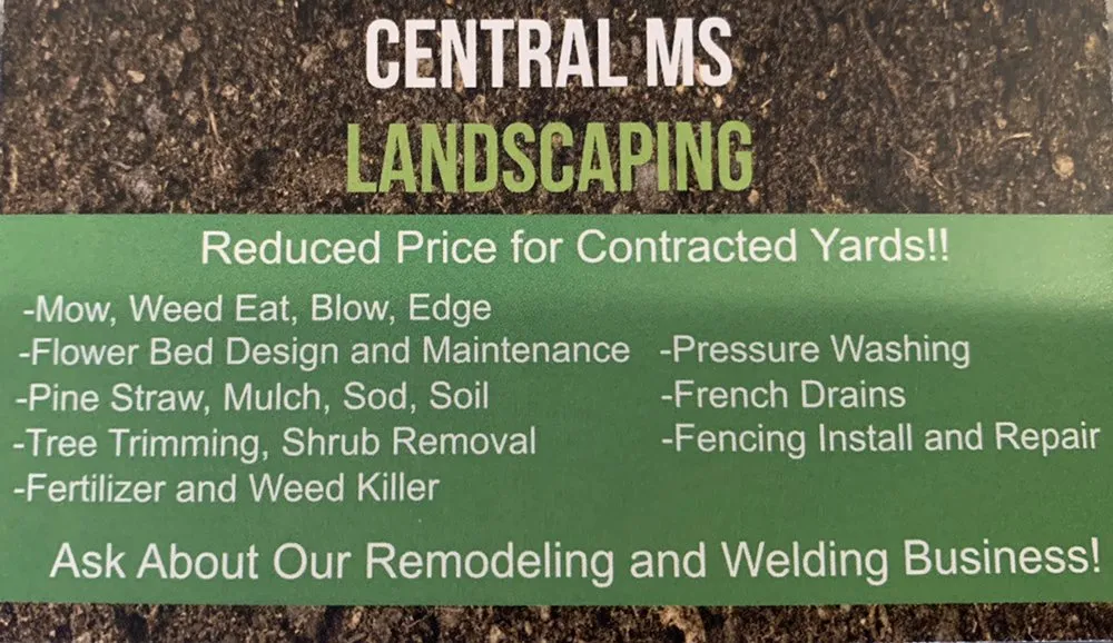 Reliable lawn mowing service for residential properties in Brandon, MS by Central MS Landscaping