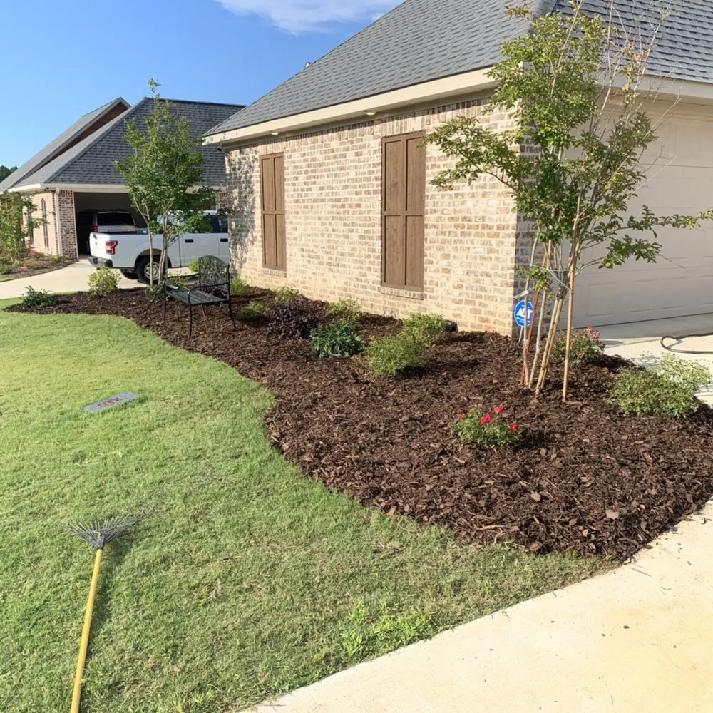 Affordable landscape design in Brandon, MS by Central MS Landscaping