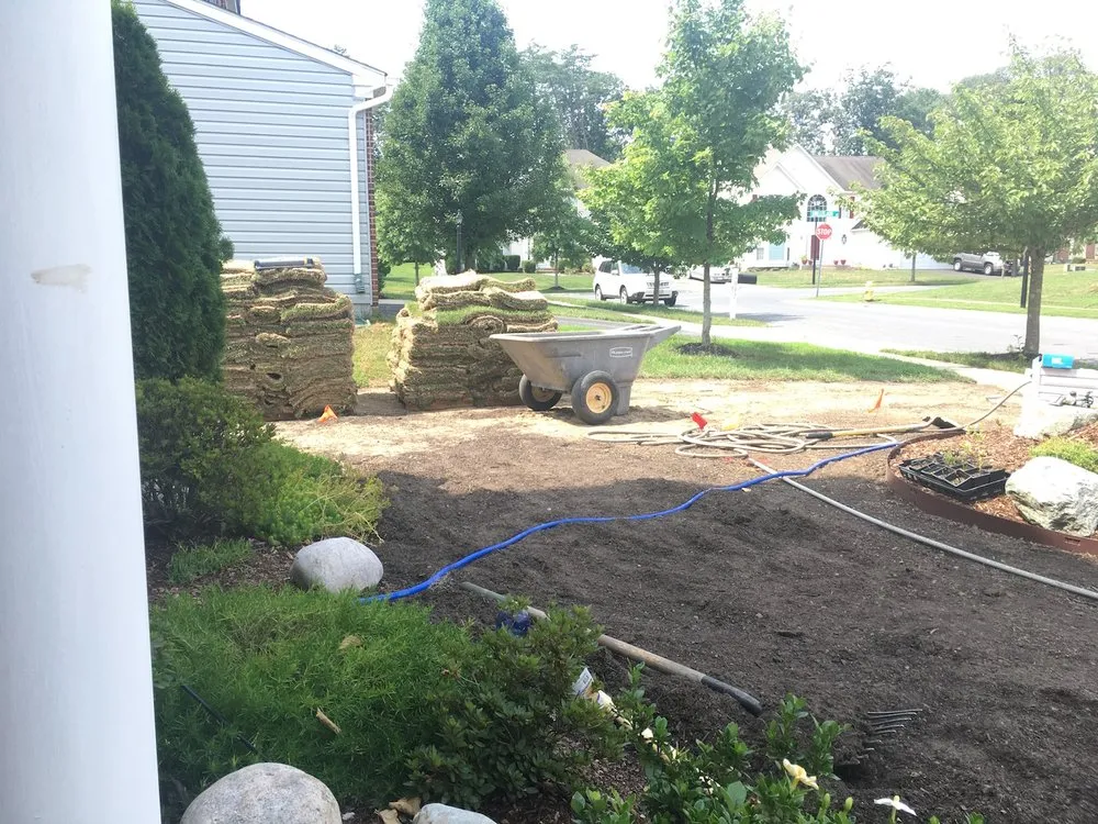 Professional residential landscaping for beautiful yards across Annapolis, MD - Central Sod Farms