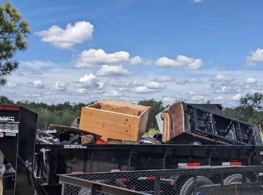 Expert yard cleanup service in San Marcos, TX - Central Texas Enterprise Hauling