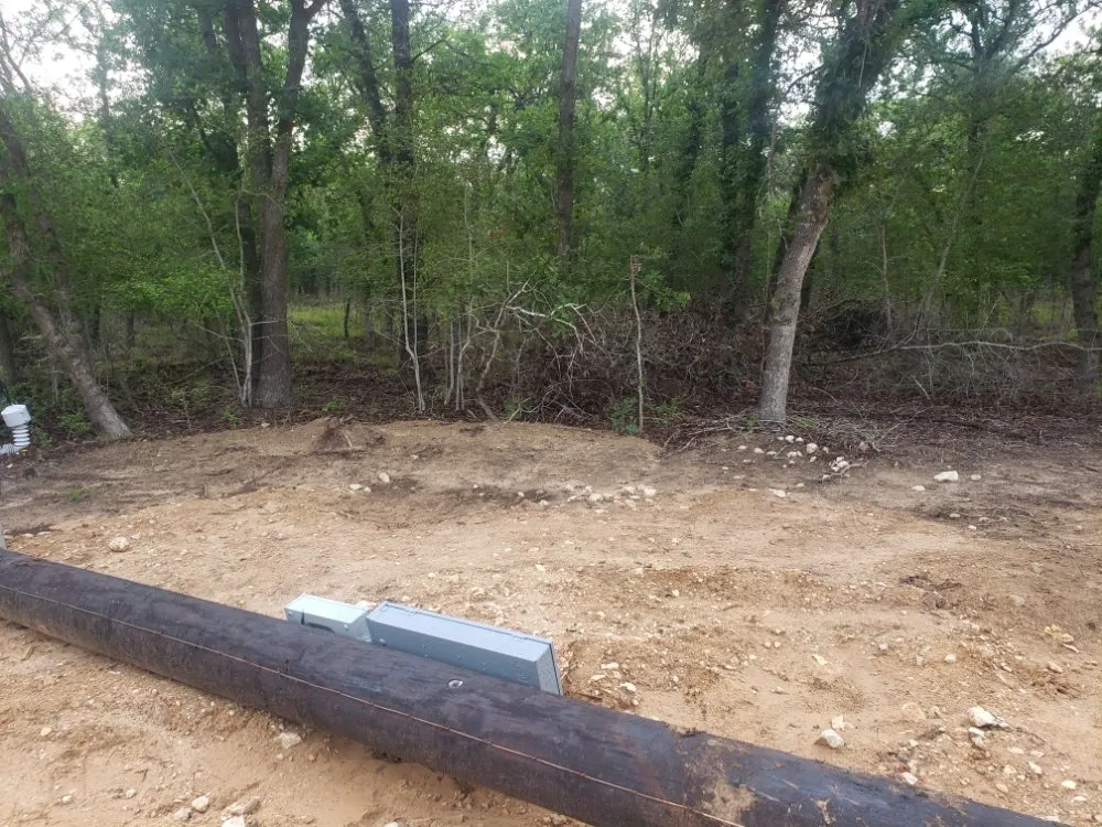 Professional landscape installation in Kirby, TX by Central Texas Land Clearing