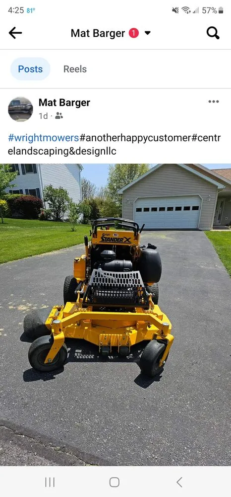 Expert lawn mowing service in Bellefonte, PA by Centre Landscaping & Design