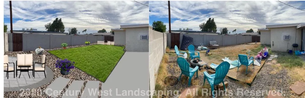 Top-rated landscaping services for outdoor upgrades in Phoenix, AZ by Century West Landscaping