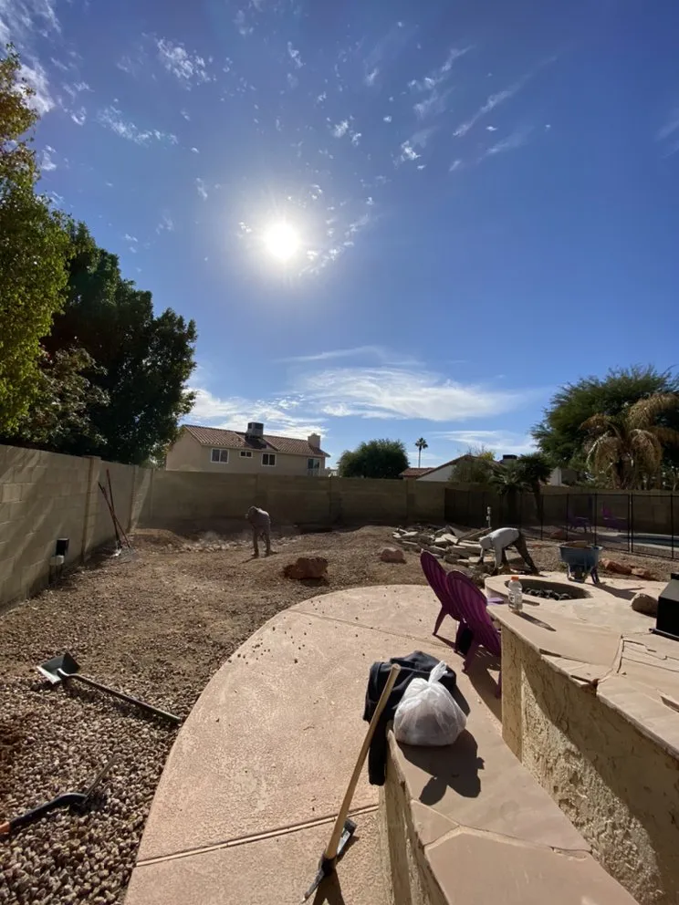 Top-rated landscape installation in Phoenix, AZ by Century West Landscaping