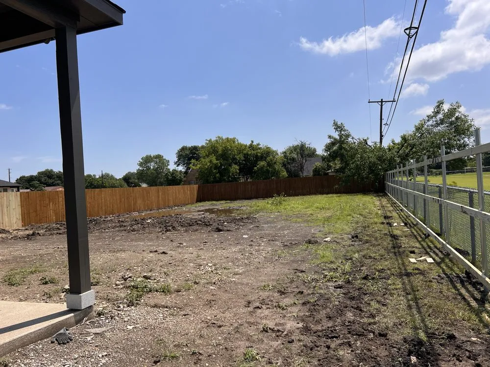 Professional garden landscaping in Mesquite, TX by CEO Construction