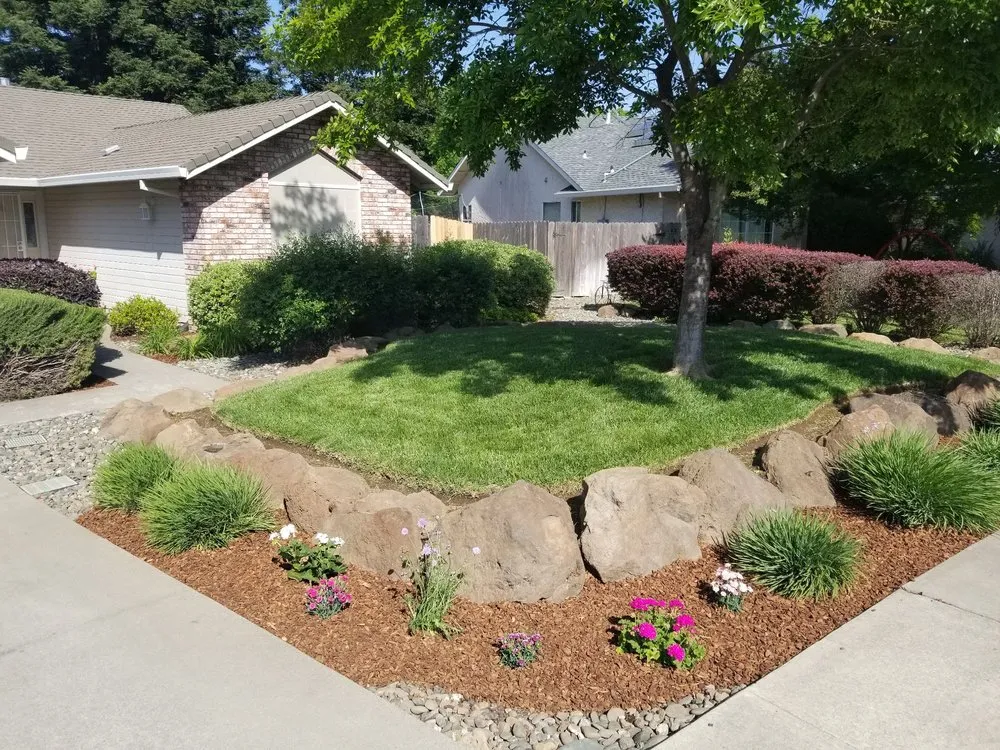 Local landscape design for beautiful yards in Chico, CA by Cernas Lawn Care