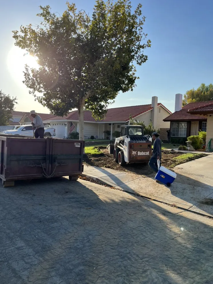 Professional lawn care service in Newhall, CA by Ceron Landscaping