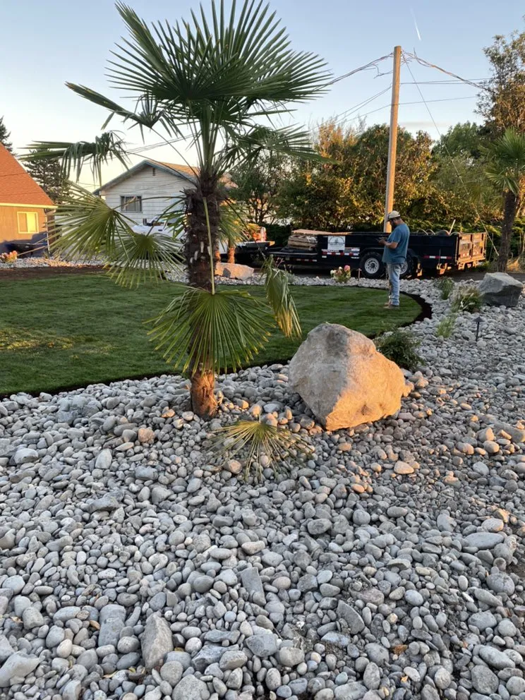 Professional yard cleanup service for beautiful yards in Vancouver, WA by Cerons Landscape