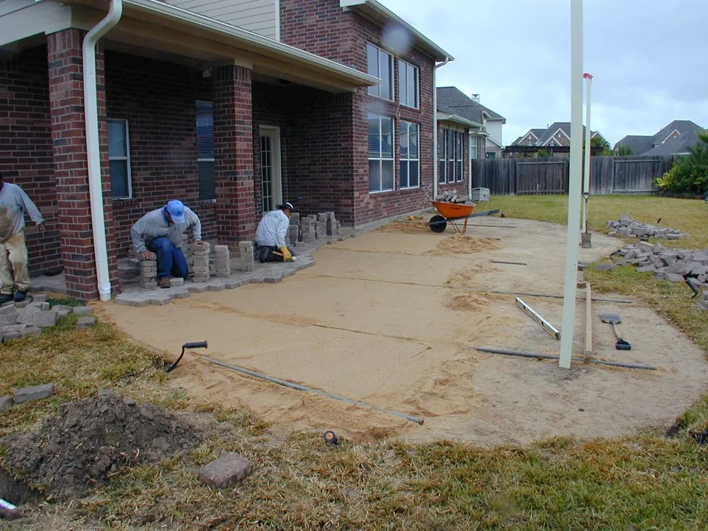 Professional landscaping services for homes in Shenandoah, TX by CerraForma Land & Tree