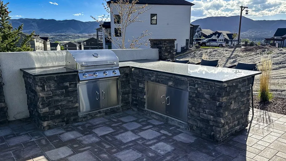 Custom lawn mowing service in Peyton, CO by Cerrato Custom Landscaping