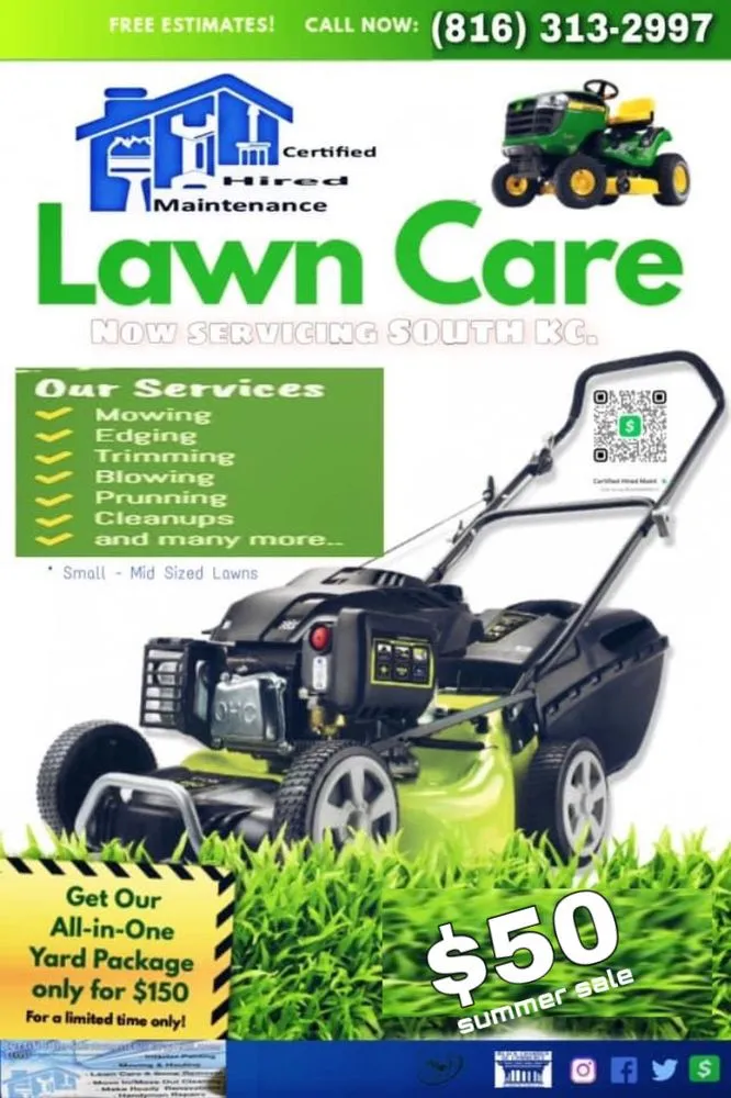 Local outdoor landscaping in Kansas City, MO - Certified Hired Maintenance