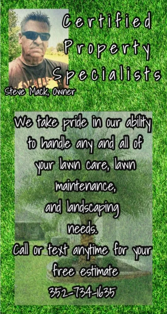 Local residential landscaping experts serving Spring Hill, FL - Certified Property Specialists