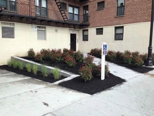 Affordable garden landscaping for homes in Inwood, NY by Cerullo Landscape and Irrigation