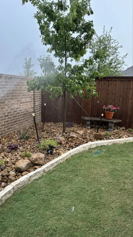 Top-rated outdoor landscaping in Midlothian, TX by Cervantes Lancape