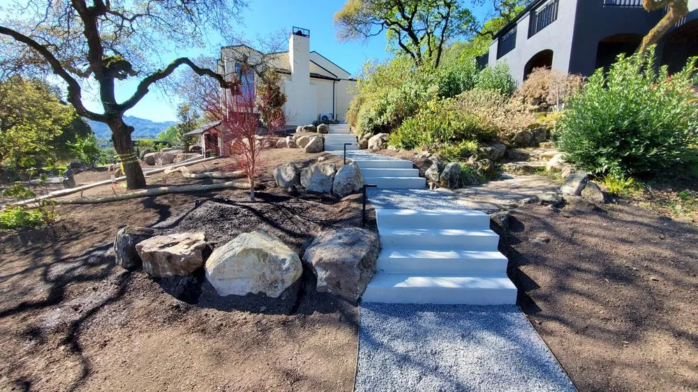 Custom landscaping services for residential properties in Sonoma, CA by Cervantes Landscape
