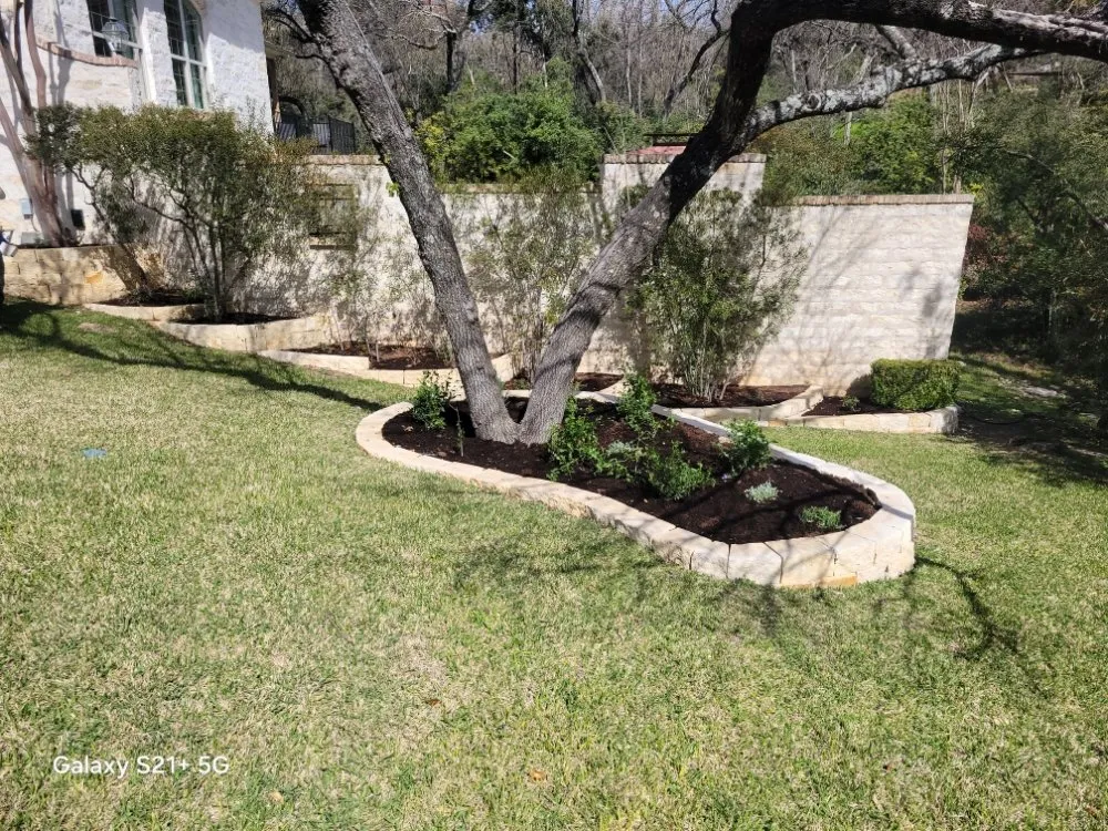 Reliable outdoor landscaping in Spicewood, TX by Cesar Godinez Services