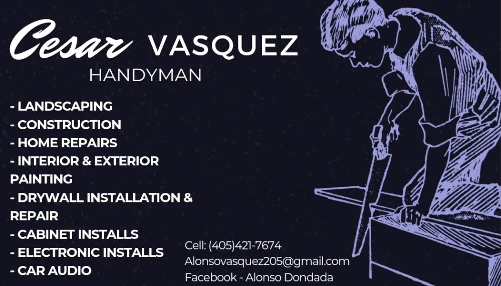 Professional landscape installation with custom design across Oklahoma City, OK - Cesar's Handyman Services