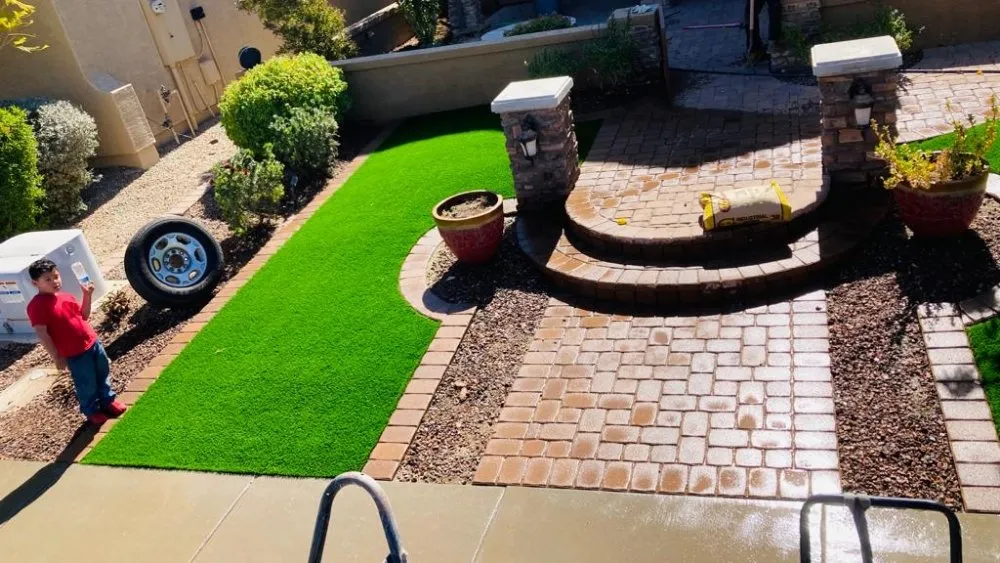 Expert lawn care service in Mesa, AZ by Cesar's Landscaping