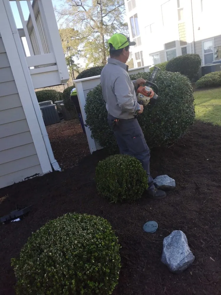 Reliable landscape installation for residential properties in Calabash, NC by Cesar's Lawn Care