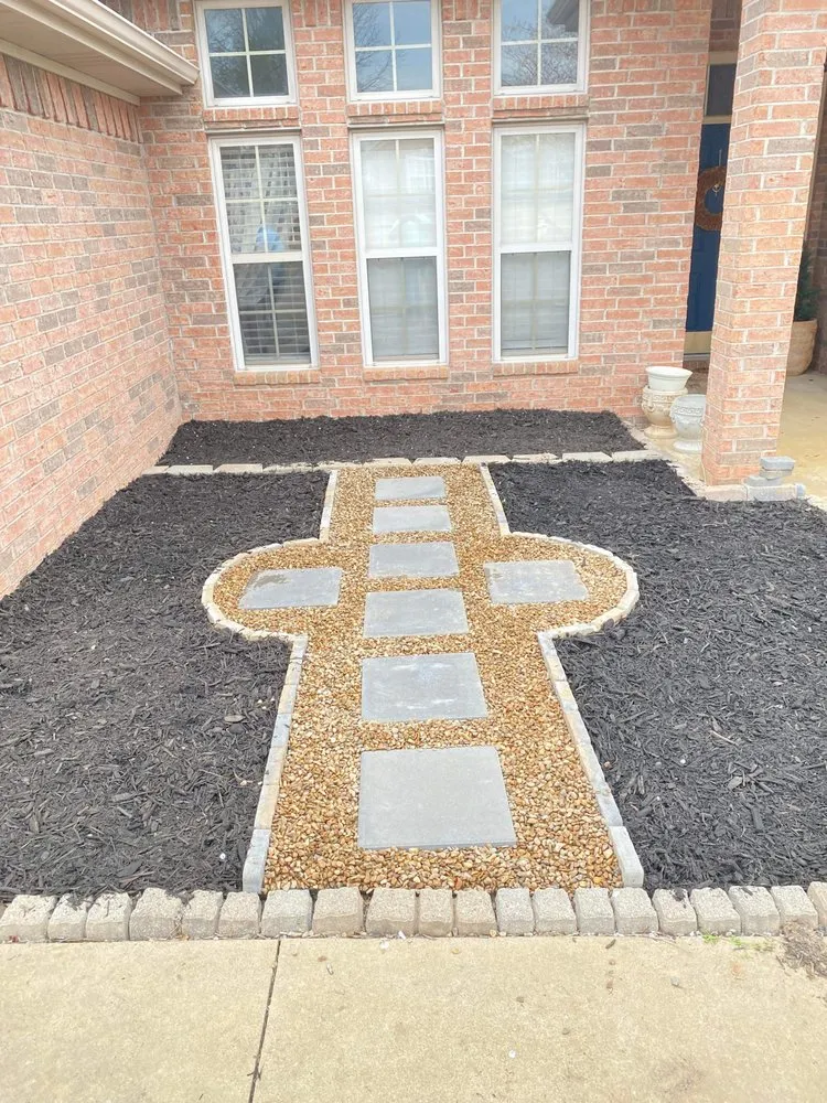 Custom residential landscaping for outdoor upgrades in Springdale, AR by Cesar’s Lawn Care