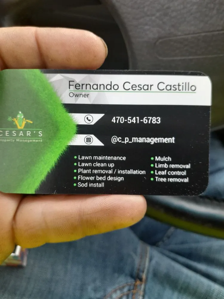 Local landscaping services in Griffin, GA by Cesar's Property Management