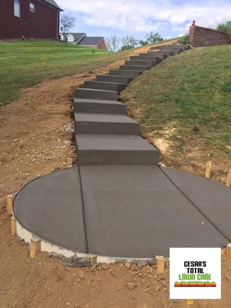 Professional residential landscaping for residential properties in Jeffersonville, IN by Cesar's Total Lawn Care