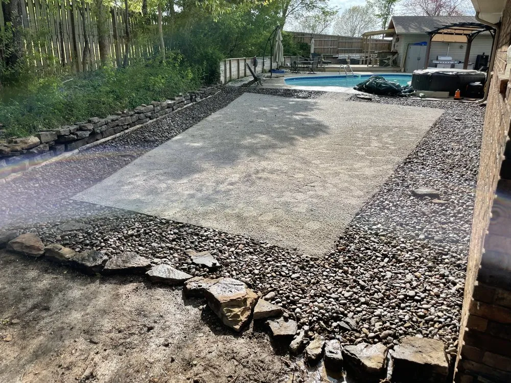 Professional landscape installation in Lowell, AR - Cew Landscape