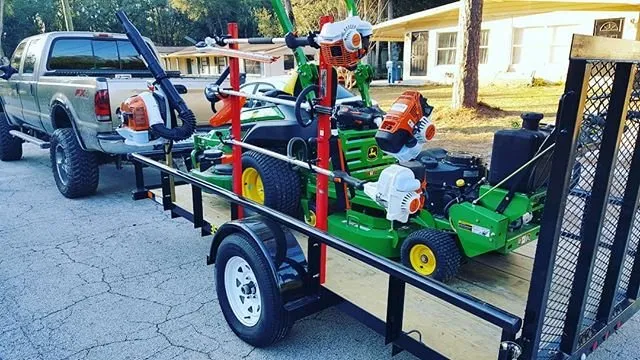 Custom yard cleanup service for beautiful yards across DeLand, FL - CFL Lawn Management