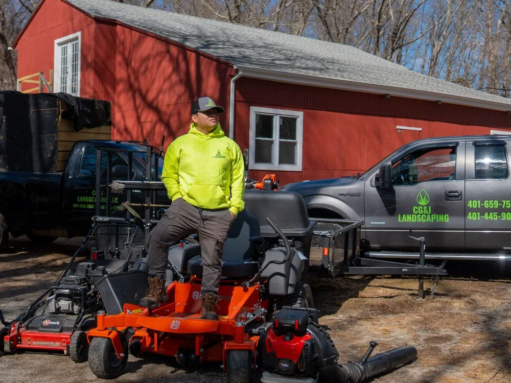 Reliable yard maintenance with custom design in Providence, RI by CG & J Landscaping