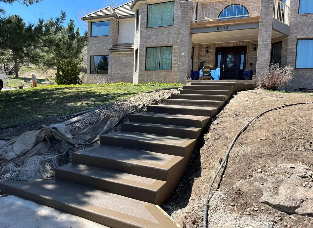 Custom garden landscaping in Denver, CO - C.G. Concrete & Landscape