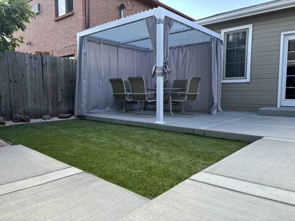 Affordable landscape design for residential properties in Denver, CO by C.G. Concrete & Landscape