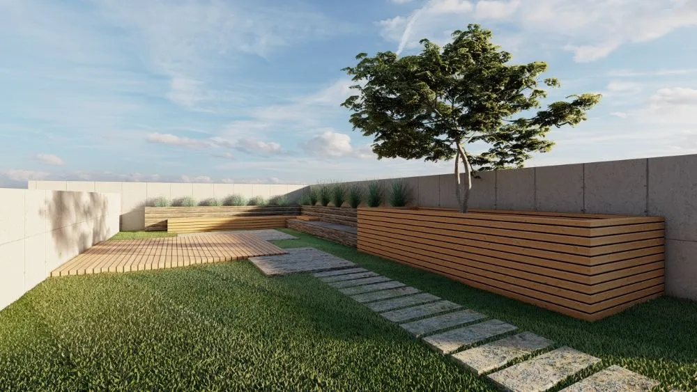 Custom garden landscaping near you in Cicero, IL by CG Landscape